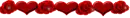  red roses and heart divider