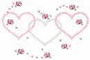 hearts diamonds flashing