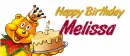 HAPPY BIRTHDAY  Melissa