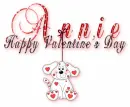 Happy valentine's day Annie