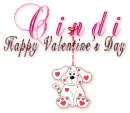Happy valentine's day Cindi