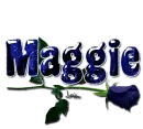 Maggie blue rose