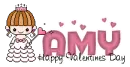 Amy,Happy Valentines Day