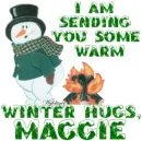 Warm Winter Hugs - Maggie