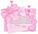 Relaxing Weekend - Judy