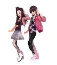 gd and sohee 