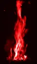 Flame red