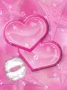 hearts, stars, bubbles and kisses