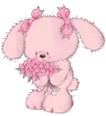 cute pink bear