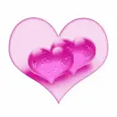 animated heart/candle