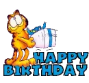 happy birthday garfield