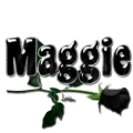 Maggie Black Rose Avatar