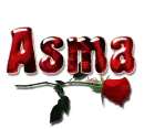 Asma red rose