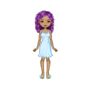 doll - blue