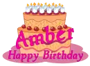 Happy Birthday - Amber
