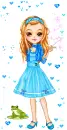 Doll with frog