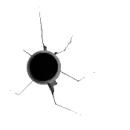 Bullet hole