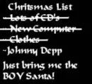 Bring me the boy Santa