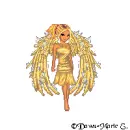 Angels - Golden angel by Dawn-Marie