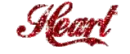 heart text
