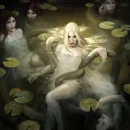 snakes in the water