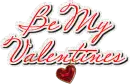 be my valentine w/ swinging heart