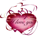Floating Hearts - I Love You