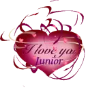 Floating Hearts - I Love You Junior
