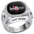 new moon diamond ring brianne