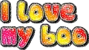 i love my boo