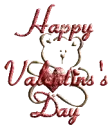 happy valentine's bear