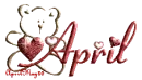 valentine bear april