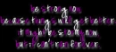 be strong