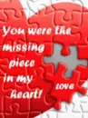 the missing piece in my heart