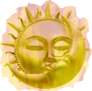 the moon and sun