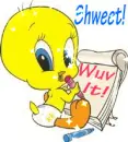 Shweet! Wuv It!