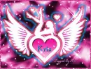 Angel Pink Heart