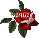 Butterfly Red Rose, Vania