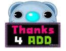 Thanks 4 add