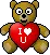I Love U Bear