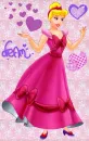 Cinderella's pretty pink dress 