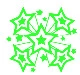 green stars
