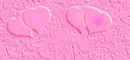 embossed pink heart background