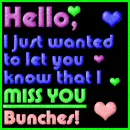 miss you bunches