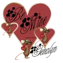 BE MINE/GENALYN MOUSE HEARTS
