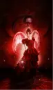 red gothic angel