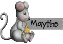 Mouse with cheese - Maythe