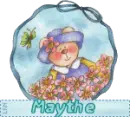Bear with flowers - Maythe