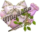 pink heart Migdalia
