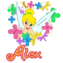 Tinkerbell With Butterflies -Alex-